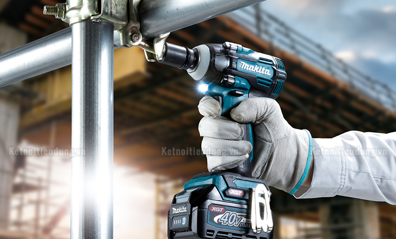 Máy siết bu lông dùng pin 40V max Makita TW004GD201