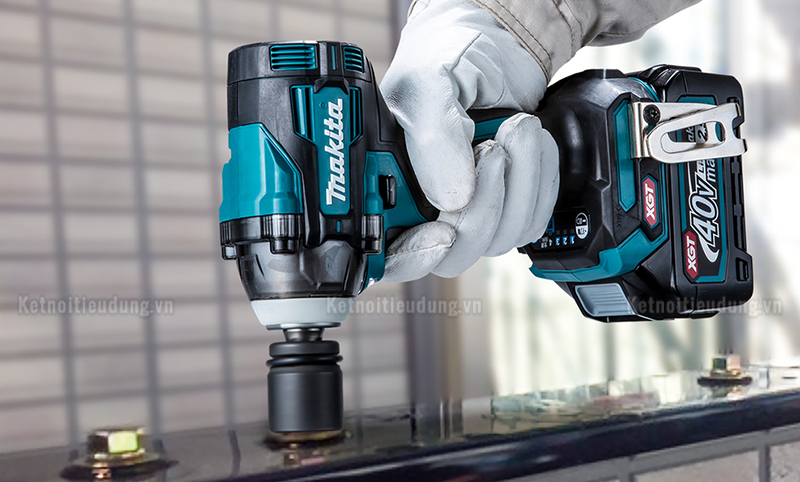 Máy siết bu lông dùng pin 40V max Makita TW004GD201