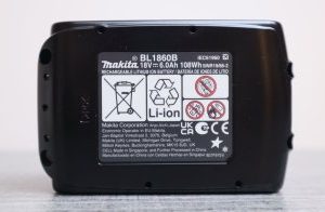 18V/6.0Ah Pin Lithium-Ion Makita BL1860B (197422-4)