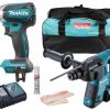 Bộ sản phẩm Makita DLX2242PM1 (DHR263+DTD149) (18V)