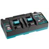 Đế sạc pin Li-ion nhanh hai cổng Makita DC40RB (191N09-8)