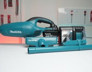 Máy hút bụi cầm tay dùng pin 18V Makita DCL180RT (1 Pin 5.0Ah, 1 Sạc nhanh)