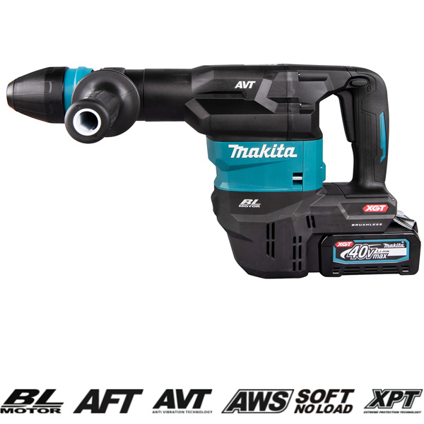Máy đục bê tông búa dùng Pin 40V MAX Makita HM001GZ (Chưa Pin & Sạc)