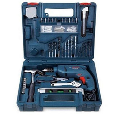 Máy khoan động lực Bosch GSB 550 (Vali) 100 món