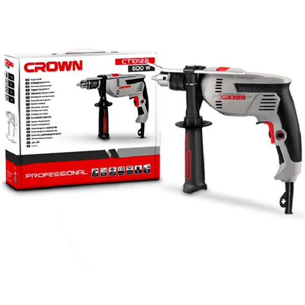 Máy khoan động lực điều tốc 600W Crown CT10128