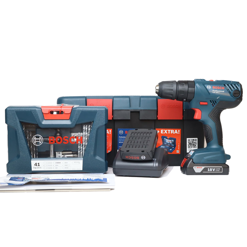 Máy khoan động lực dùng pin Bosch GSB 180-LI PROMO