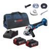 Máy mài góc dùng pin Bosch GWS 18V-10