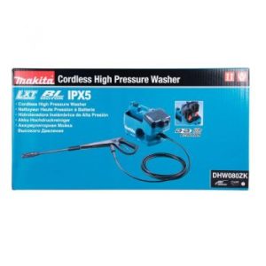 Máy xịt rửa áp lực cao dùng pin Makita DHW080ZK (BL) (18Vx2) (Chưa pin, sạc)
